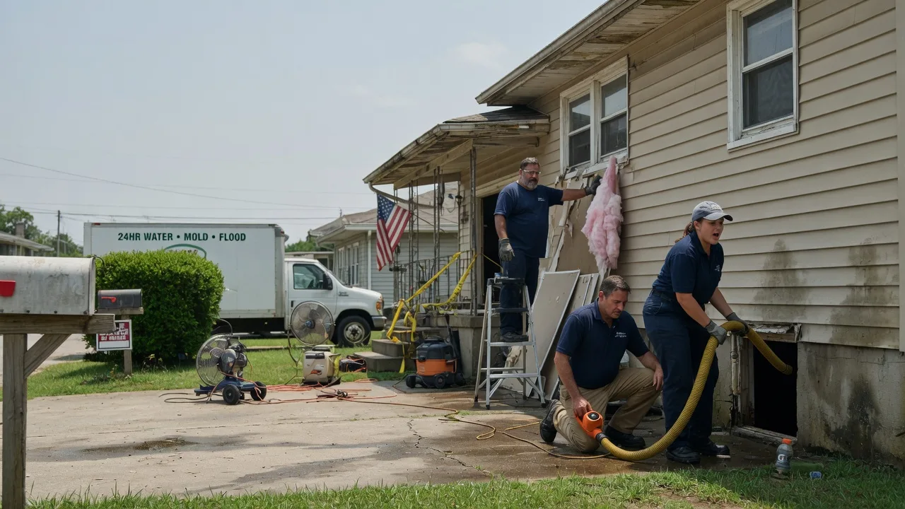 Water Damage Repair in Jarales, NM near me
